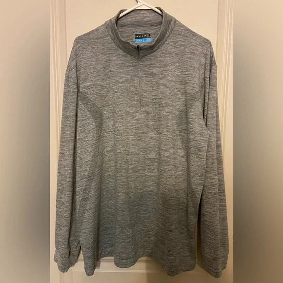 𝅺pga Tour🏌🏽Mens Sz-XL-1/4 Zip Long Sleeve Pullover Polo Gently Used Condition - Picture 6 of 16